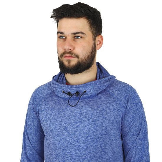 HERREN SWEATSHIRT MIT KAPUZE UND HOHEM KRAGEN COOL - SPORT SWEATSHIRTS OHNE REISSVERSCHLUSS - SPORT KLEIDUNG