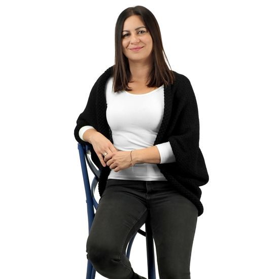 PLETENÝ KARDIGÁN S VARIABILNOU DĹŽKOU - SVETRE - OBLEČENIE