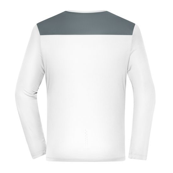 HERREN LAUFSHIRT MIT LANGEN ÄRMELN JN1386 - SPORT T-SHIRTS MIT LANGEN ÄRMELN - SPORT KLEIDUNG