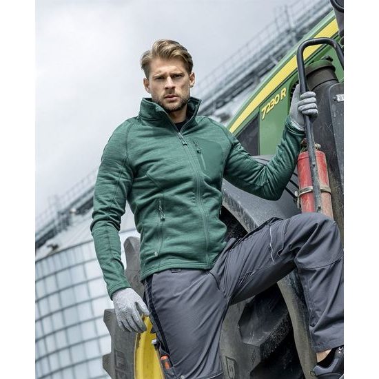 HERREN FUNKTIONSSWEATSHIRT ARDON BREEFFIDRY MELANGE - SPORT SWEATSHIRTS MIT REISSVERSCHLUSS - SPORT KLEIDUNG
