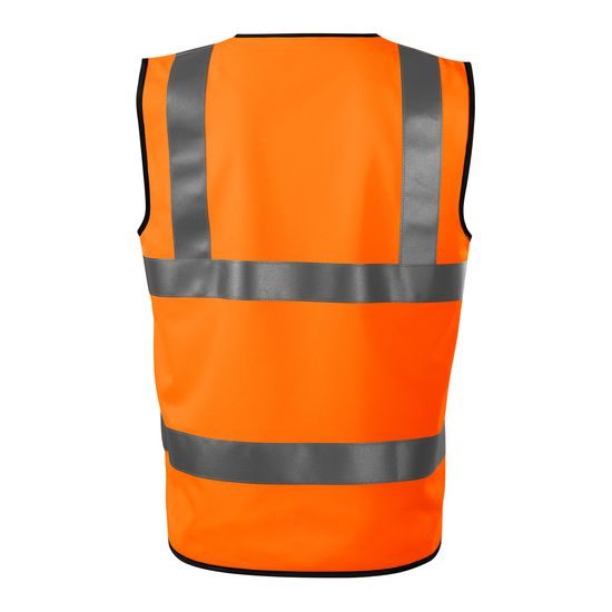 VESTĂ DE SIGURANȚĂ HV BRIGHT - VESTE REFLECTORIZANTE - HAINE DE LUCRU