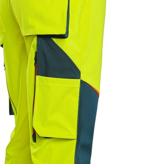 REFLEKTIERENDE HERREN-SOFTSHELLHOSE CXS BEDFORD - WARNSCHUTZHOSEN - ARBEITS KLEIDUNG