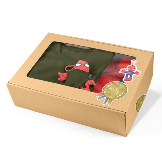 SET CADOU: SPIDER-MAN - ÎMBRĂCĂMINTE CU JUCĂRIE - ÎMBRĂCĂMINTE PENTRU COPII