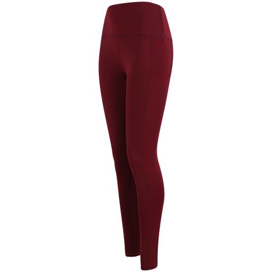 DAMEN ELASTISCHE SPORTLEGGINGS MIT HOHEM BUND - ELASTISCHE SPORTHOSEN - SPORT KLEIDUNG