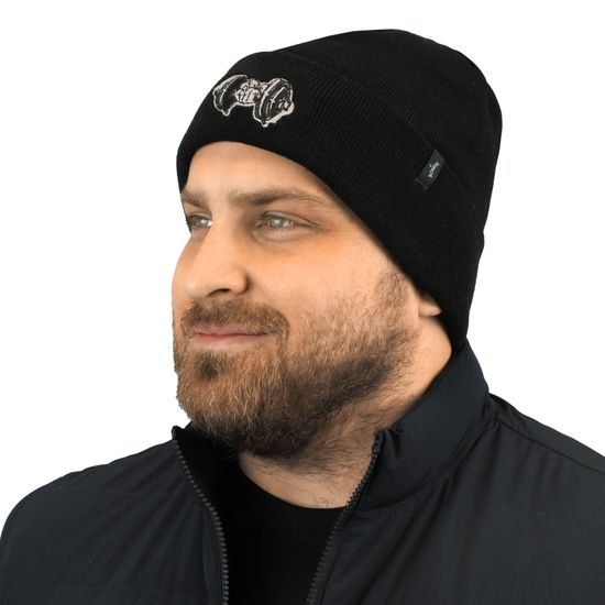 PLETENÁ ČIAPKA S VÝŠIVKOU ČINKA - SPORT - OBLEČENIE