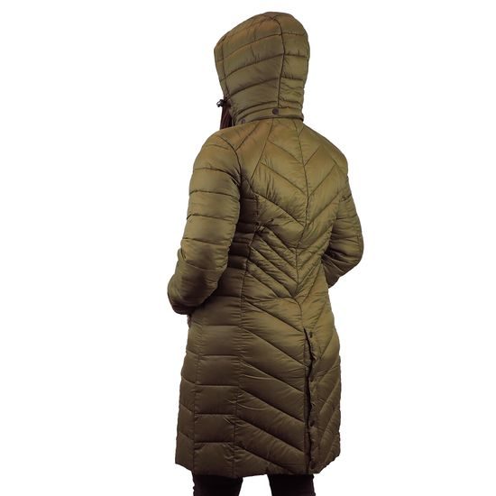 DÁMSKÝ ZATEPLENÝ KABÁT L-SURE SYLVIA LADY - PROŠÍVANÉ A PÉŘOVÉ BUNDY - OBLEČENÍ