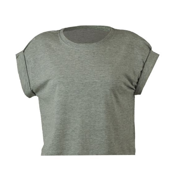 DAMEN CROP-TOP - KURZARM-T-SHIRTS - KLEIDUNG