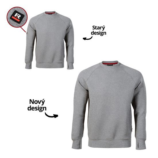 DIZAJN SA MÔŽE LÍŠIŤ PODĽA SKLADOVEJ DOSTUPNOSTI DODÁVATEĽA (NOVÉ PREVEDENIE BEZ GUMOVEJ NÁŠIVKY). - PRACOVNÉ MIKINY - OBLEČENIE