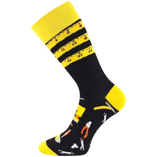 BAUMWOLLSOCKEN MIT MOTIV - 3 PAAR - ALLTAGS-SOCKEN - SCHUHE