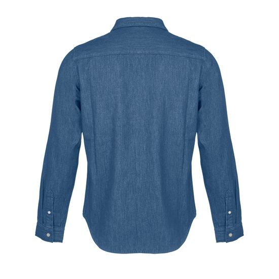 PÁNSKÁ DŽÍNOVÁ KOŠILE BENNETT - KOŠILE S DLOUHÝM RUKÁVEM - OBLEČENÍ