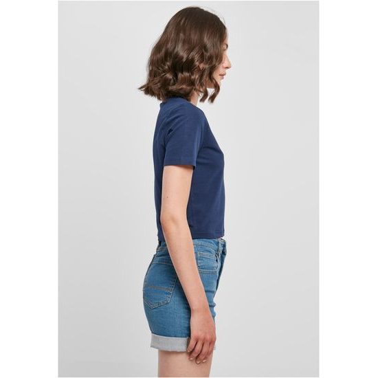 DAMEN CROP-TOP MIT KURZEN ÄRMELN - CROP-TOPS - KLEIDUNG
