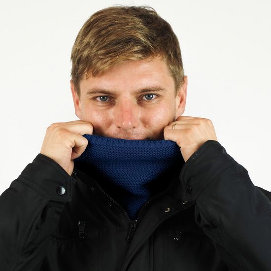 FULAR TRICOTAT GULER PENTRU BĂRBAȚI - GULERE - ACCESORII