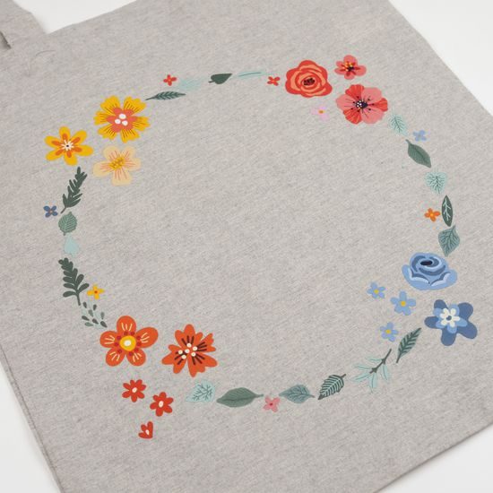PLÁTENÁ TAŠKA FLORAL WREATH - TAŠKY - DOPLNKY