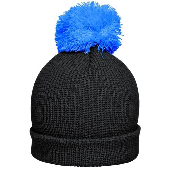 CĂCIULĂ DE IARNĂ CU POMPON MB7967 - FESURI CU POMPON - ACCESORII