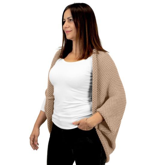 STRICK-CARDIGAN MIT VARIABLER LÄNGE - PULLOVER - KLEIDUNG