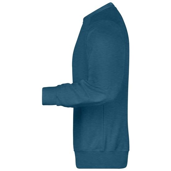 HERREN SWEATSHIRT OHNE KAPUZE AUS BIO-BAUMWOLLE 8022 - SWEATSHIRTS OHNE REISSVERSCHLUSS - KLEIDUNG