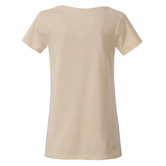 KLASSISCHES DAMEN-T-SHIRT AUS BIO-BAUMWOLLE 8007 - T-SHIRTS AUS BIO-BAUMWOLLE - KLEIDUNG