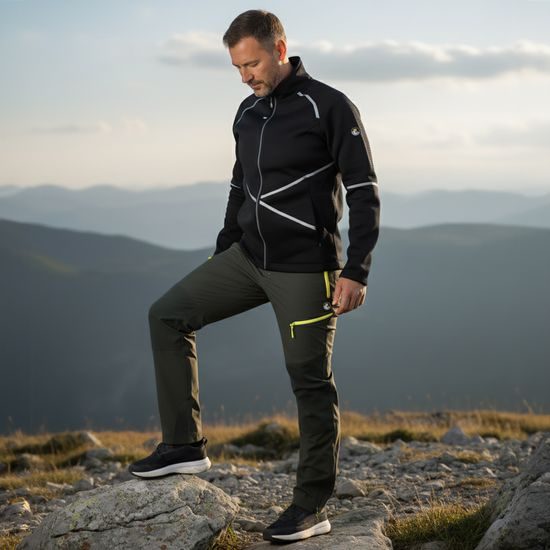 VOĽNOČASOVÉ NOHAVICE L-SURE ELIAS - OUTDOOROVÉ NOHAVICE - ŠPORTOVÉ OBLEČENIE