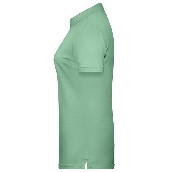 DAMEN POLOSHIRT AUS BIO-BAUMWOLLE 8009 - KURZARM POLO-SHIRTS - KLEIDUNG