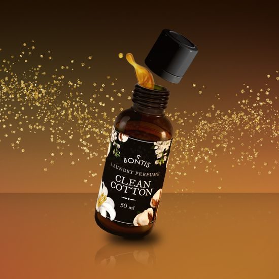 PARFÉM NA PRANÍ CLEAN COTTON 50 ML - PARFÉMY NA PRANÍ - DOMÁCNOST