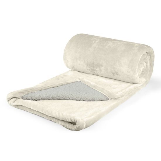 MIKROFLANELOVÁ DEKA S BARANČEKOM - DEKY - DOMÁCNOSŤ