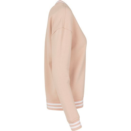 DAMEN-SWEATSHIRT MIT GESTREIFTEN BÜNDCHEN - SWEATSHIRTS OHNE REISSVERSCHLUSS - KLEIDUNG