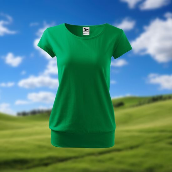 DÁMSKÉ TRIČKO CITY - TRIČKA S KRÁTKÝM RUKÁVEM - OBLEČENÍ