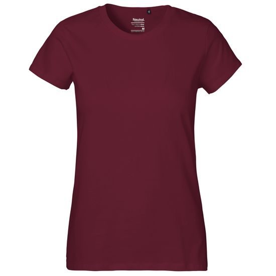 DAMEN T-SHIRT CLASSIC AUS BIO-FAIRTRADE-BAUMWOLLE - KURZARM-T-SHIRTS - KLEIDUNG