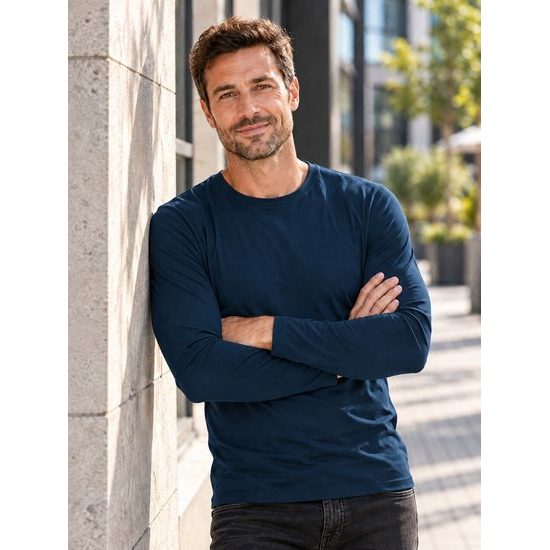 PÁNSKE TRIČKO S DLHÝM RUKÁVOM FIT-T LONG SLEEVE - TRIČKÁ S DLHÝM RUKÁVOM - OBLEČENIE