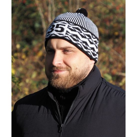 SET CADOU: ZMIJOVKA BONTIS ANIVERSARĂ CU GULER TRICOTAT - FESURI CU POMPON - ACCESORII