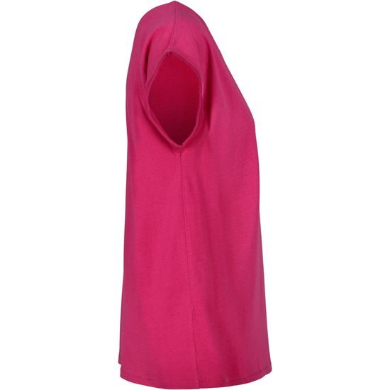 DAMEN T-SHIRT MIT UMGESCHLAGENEN ÄRMELN - KURZARM-T-SHIRTS - KLEIDUNG