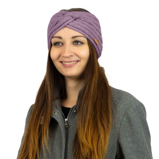 DAMEN STRICKSTIRNBAND MIT KNOTENDETAIL - STIRNBÄNDER - CAPS UND MÜTZEN