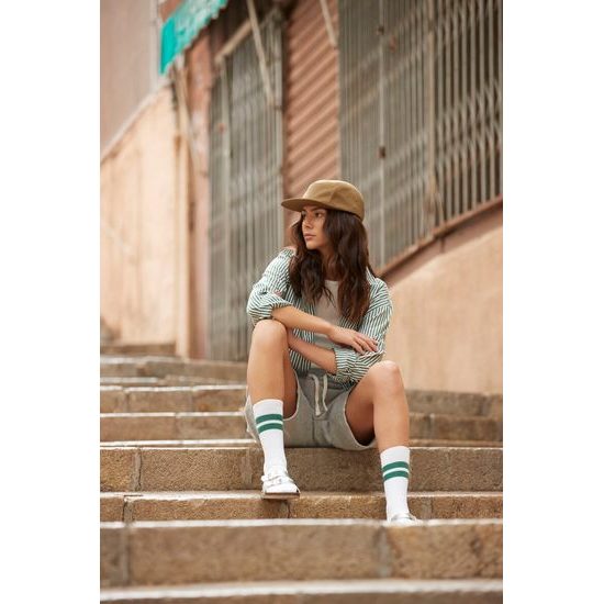 OUTDOOROVÁ KŠILTOVKA CAMPER Z RECYKLOVANÉHO FLEECU - ČEPICE S KŠILTEM - KŠILTOVKY A ČEPICE