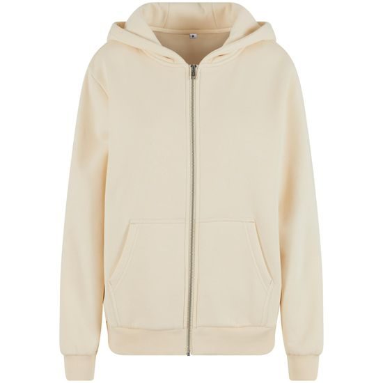 HEBKÁ DÁMSKÁ MIKINA NA ZIP FLUFFY - MIKINY NA ZIP - OBLEČENÍ