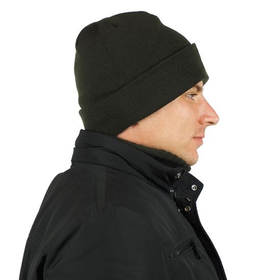 STRICKMÜTZE MIT STICKEREI HECHT - ANGLER - KLEIDUNG