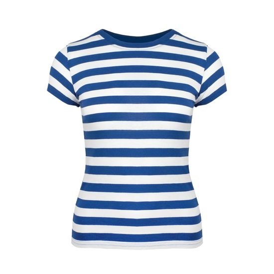 DAMEN T-SHIRT GESTREIFT - GESTREIFTE T-SHIRTS - KLEIDUNG