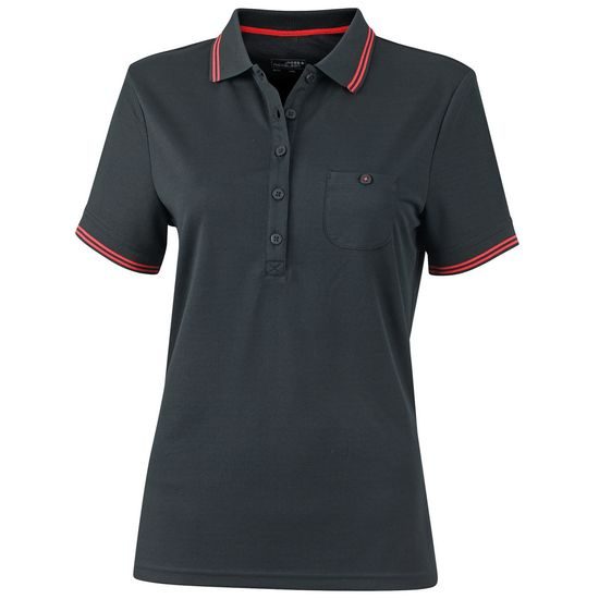 DAMEN SPORT-POLOSHIRT JN701 - SPORT T-SHIRTS MIT KURZEN ÄRMELN - SPORT KLEIDUNG