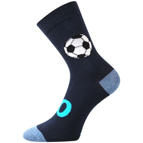 DĚTSKÉ PONOŽKY S MOTIVEM FOTBAL - 3 PÁRY - DĚTSKÉ PONOŽKY - DĚTSKÉ OBLEČENÍ