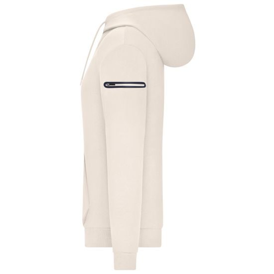 STYLOVÁ DÁMSKÁ MIKINA S KAPUCÍ 8045 - MIKINY PŘES HLAVU - OBLEČENÍ