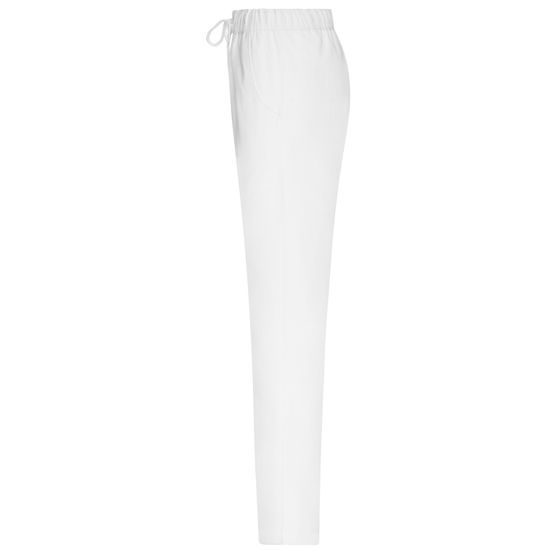 PANTALONI DE LUCRU ALBI PENTRU FEMEI JN3003 - PANTALONI MEDICALI - HAINE DE LUCRU