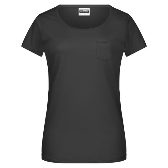 DAMEN-T-SHIRT AUS BIO-BAUMWOLLE 8003 - T-SHIRTS AUS BIO-BAUMWOLLE - KLEIDUNG