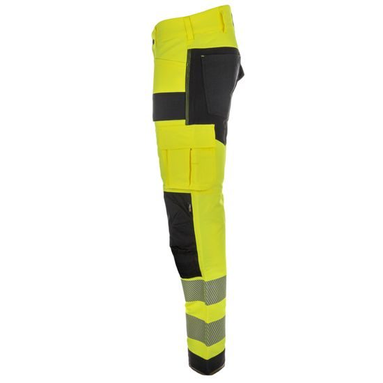 EREBOS CLASS 2 HI-VIS FÉRFI LÁTHATÓSÁGI MUNKANADRÁG - FÉNYVISSZAVERŐ NADRÁGOK - MUNKARUHÁZAT