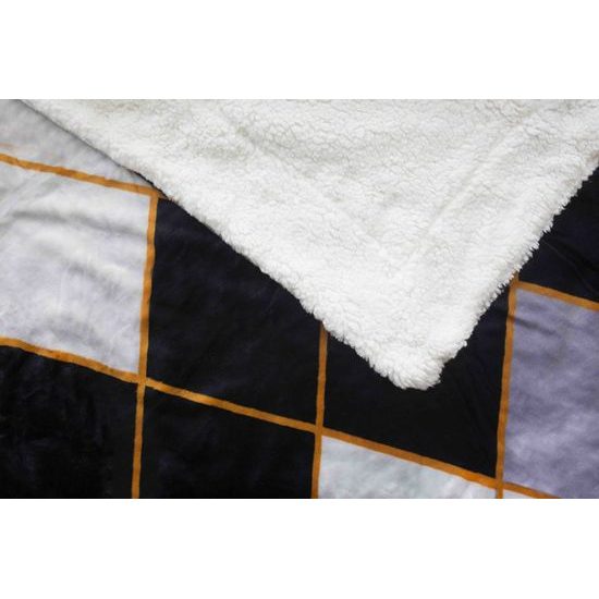 MIKROFLEECE-DECKE MIT SHERPA - DECKEN - HAUSHALT