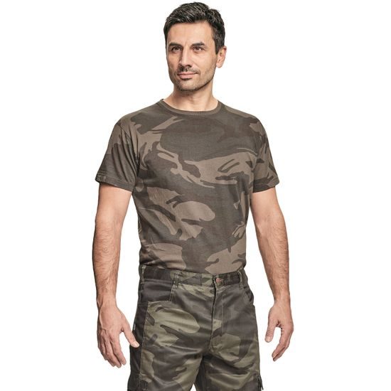 TRICOU BĂRBAȚI CAMUFLAJ CRAMBE - TRICOURI CAMO / ARMY - ÎMBRĂCĂMINTE