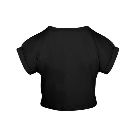 TRICOU CROP TOP PENTRU FEMEI - TRICOURI CU MÂNECĂ SCURTĂ - ÎMBRĂCĂMINTE