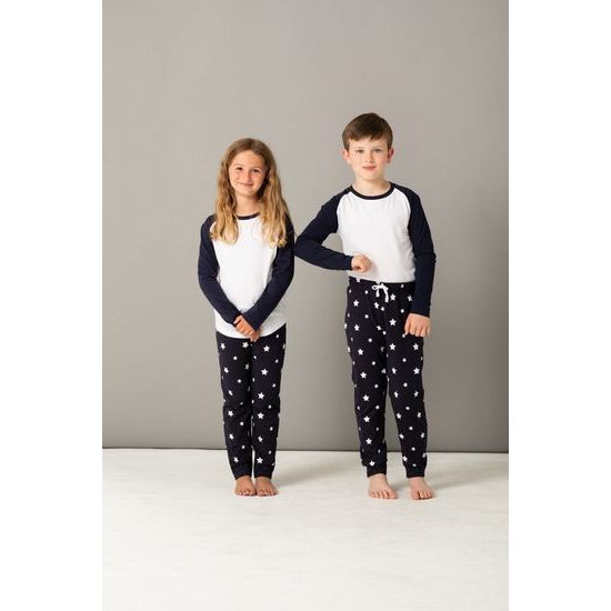 DĚTSKÉ PYŽAMOVÉ KALHOTY SE VZOREM - DĚTSKÁ PYŽAMA - DĚTSKÉ OBLEČENÍ