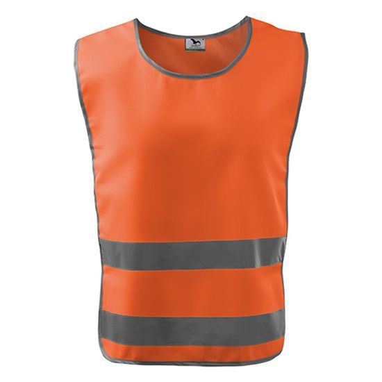 BIZTONSÁGI MELLÉNY CLASSIC SAFETY VEST - FÉNYVISSZAVERŐ MELLÉNYEK - MUNKARUHÁZAT