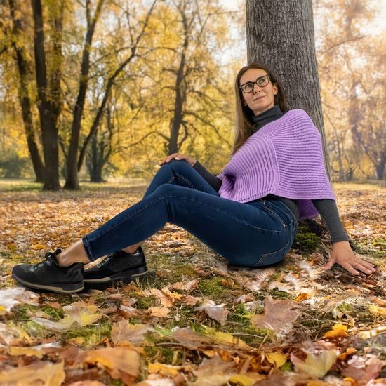 MODELKA MERIA 165 CM A NOSÍ VEĽKOSŤ M. - SVETRE - OBLEČENIE