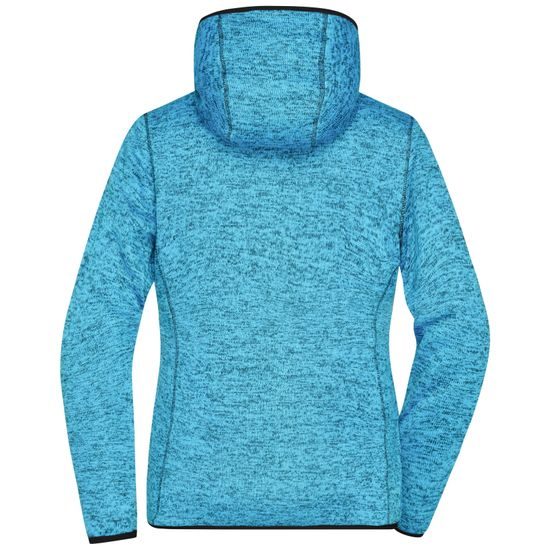 DAMEN SWEATSHIRT MIT KAPUZE UND REISSVERSCHLUSS JN588 - SWEATSHIRTS MIT REISSVERSCHLUSS - KLEIDUNG