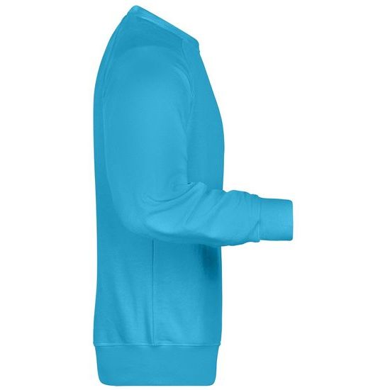 HANORAC PENTRU BĂRBAȚI FĂRĂ GLUGĂ DIN BUMBAC BIO 8022 - HANORAC FĂRĂ FERMOAR - ÎMBRĂCĂMINTE